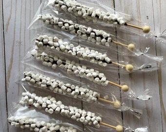 Chocolate Stirrers, Hot cocoa, Christmas favors, Party favors