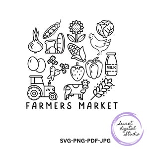 farmers market svg png, farmers market png, market svg, farmers svg, farmers market, fun svg, summer svg png, happy svg png, svg farmers