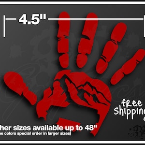 new off road wave vinyl decal / sticker - over 40 colors