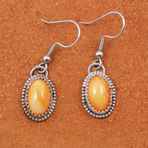 Ohrringe-Stachelauster-Silber 925/1000-handgefertigt-Indianer-Schmuck-Geschenkidee