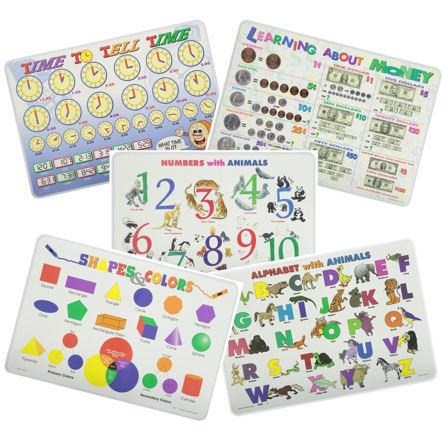 Linens Painless Learning Educational Kids Alphabet Shapes And Colors