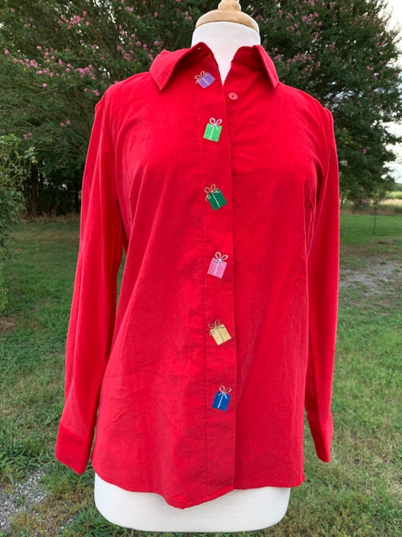 quacker factory christmas tops