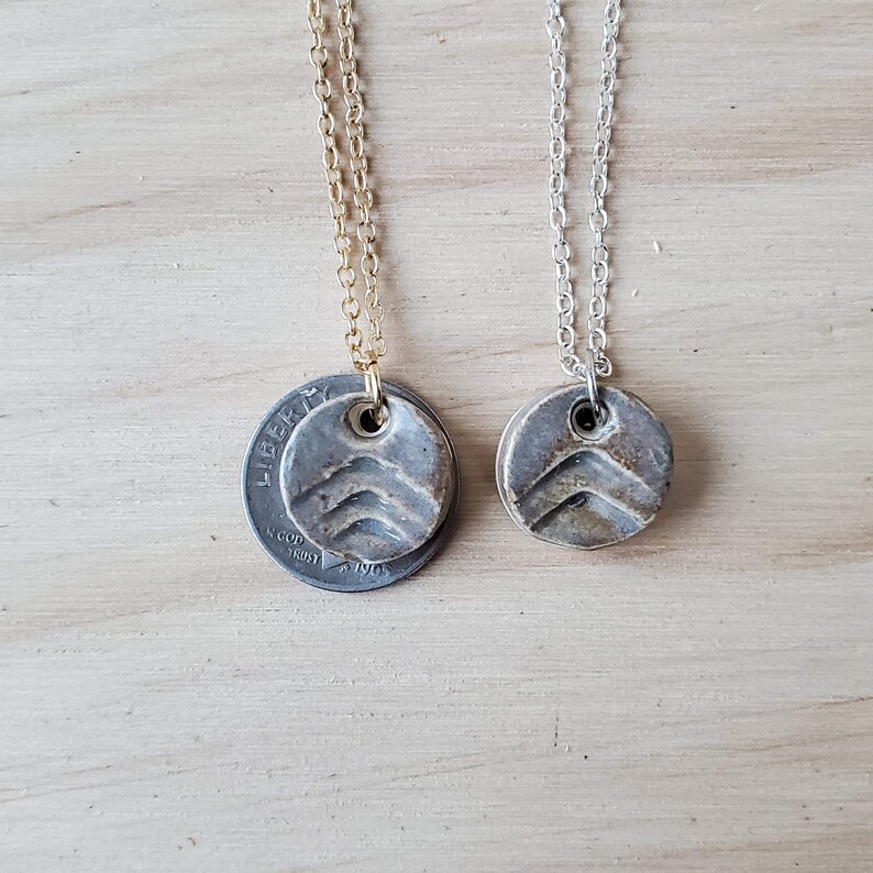 UP /& UP Circle Charm Necklace