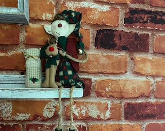 Christmas Elf Shelf Sitter