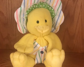 Easter Chick Softie, Chick Stuffed Animal, Easter Basket Toy