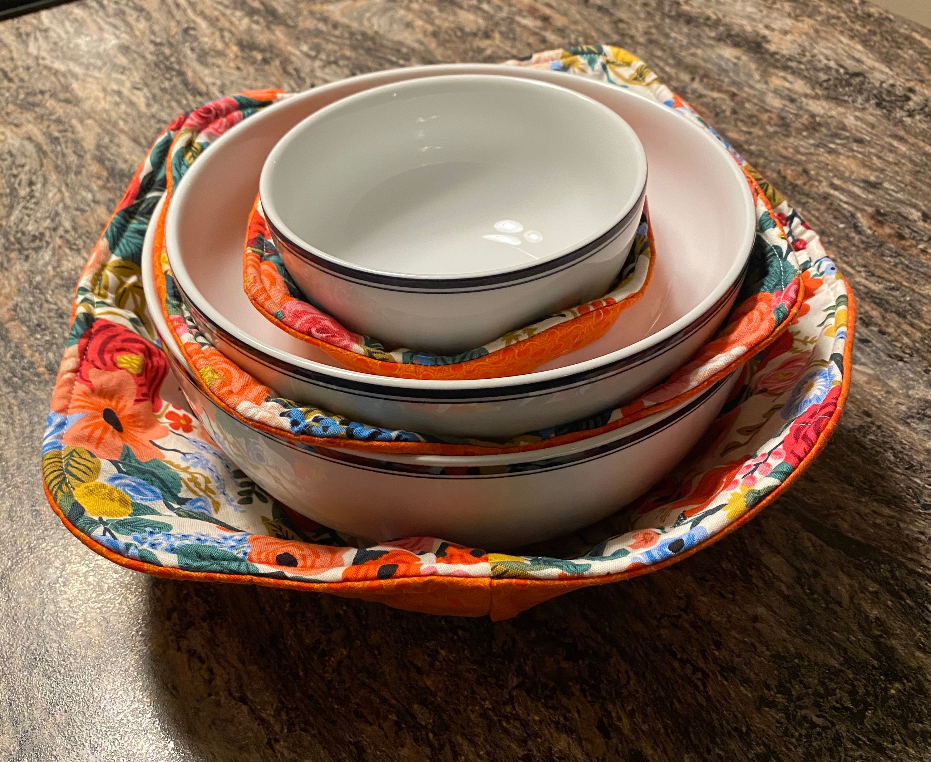 Rifle Paper Co. Bowl Cozy, Set of Bowl Cozies