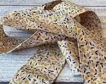 Lemon Skinny Scarf