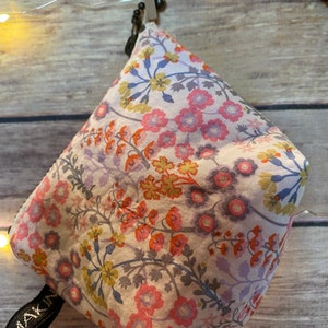 Mini Liberty Coin Purse, Miniature Zipper Bag, Liberty of London Bag
