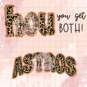 Houston|  PNG | wavy text | Sublimation | Baseball PNG | Download