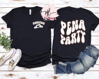 Houston| Pena | World Series|  PNG | wavy text | Sublimation | Baseball PNG | Download