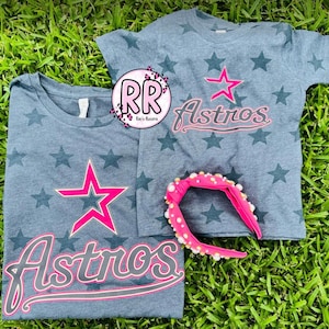 Astros T-shirt | Retro Astros | Houston Baseball Tee