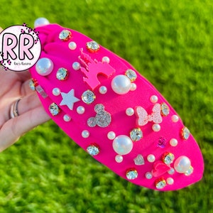 Magical Mouse Headband| Mouse Headband  | Castle Headband | Knotted Headband