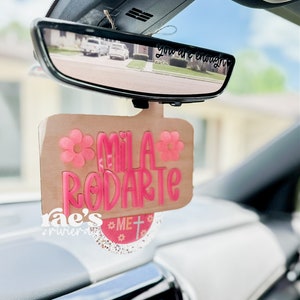 School Pickup Line Sign | SVG |  Digital Download  | Rear view mirror school sign  | Laser File| Download