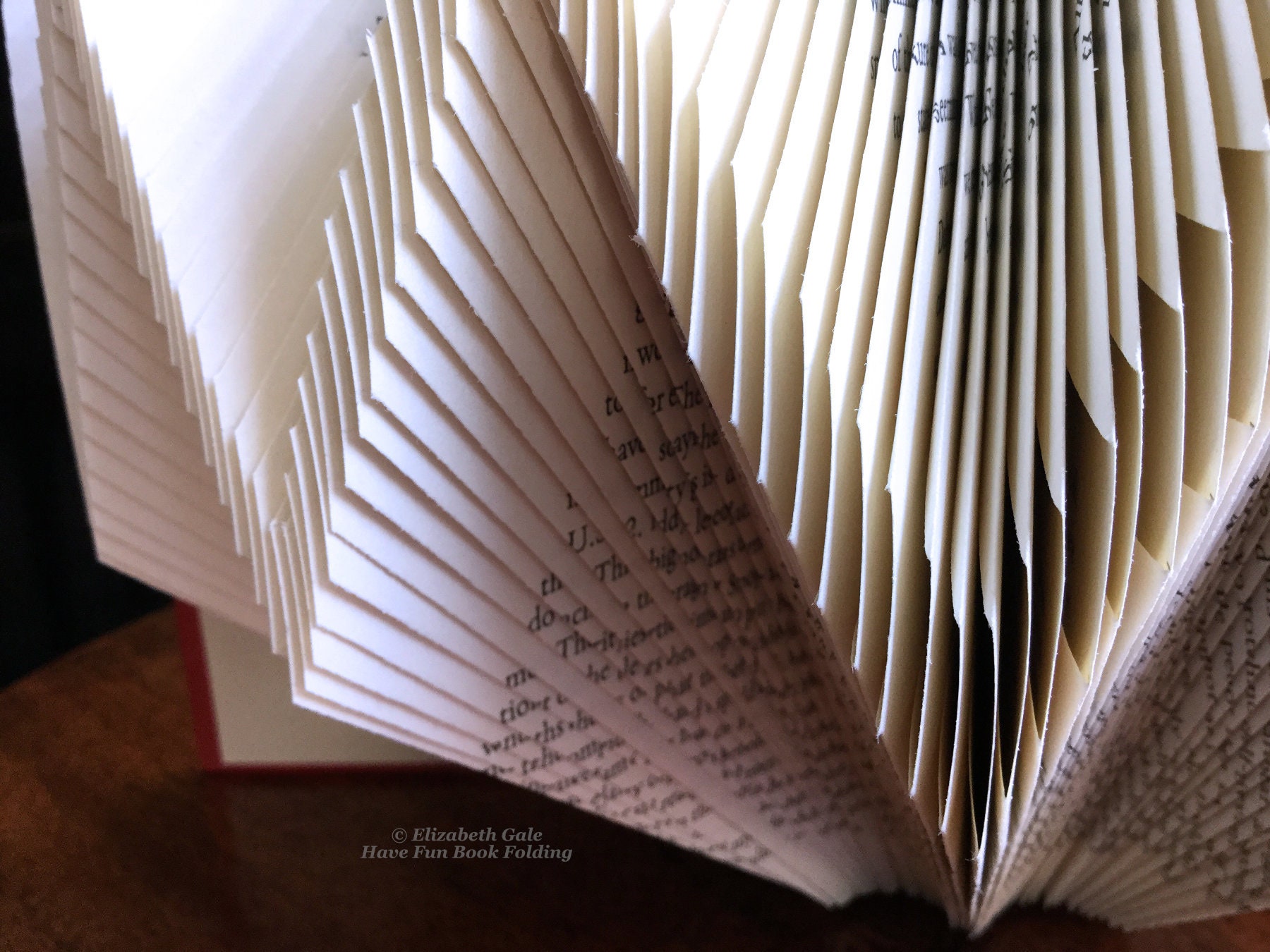 ZIGZAG Book Folding Pattern — 159 Folds (318 Numbered Pages). PDF ...