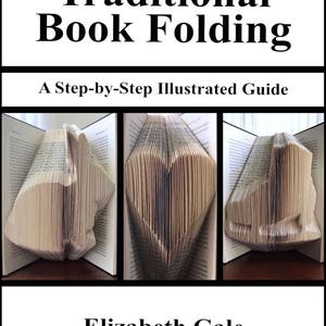 CLASSIC HEART Book Folding Pattern 97 Folds 194 numbered pages. PDF digital download. Includes free How-To Guide with 3 free patterns. image 8