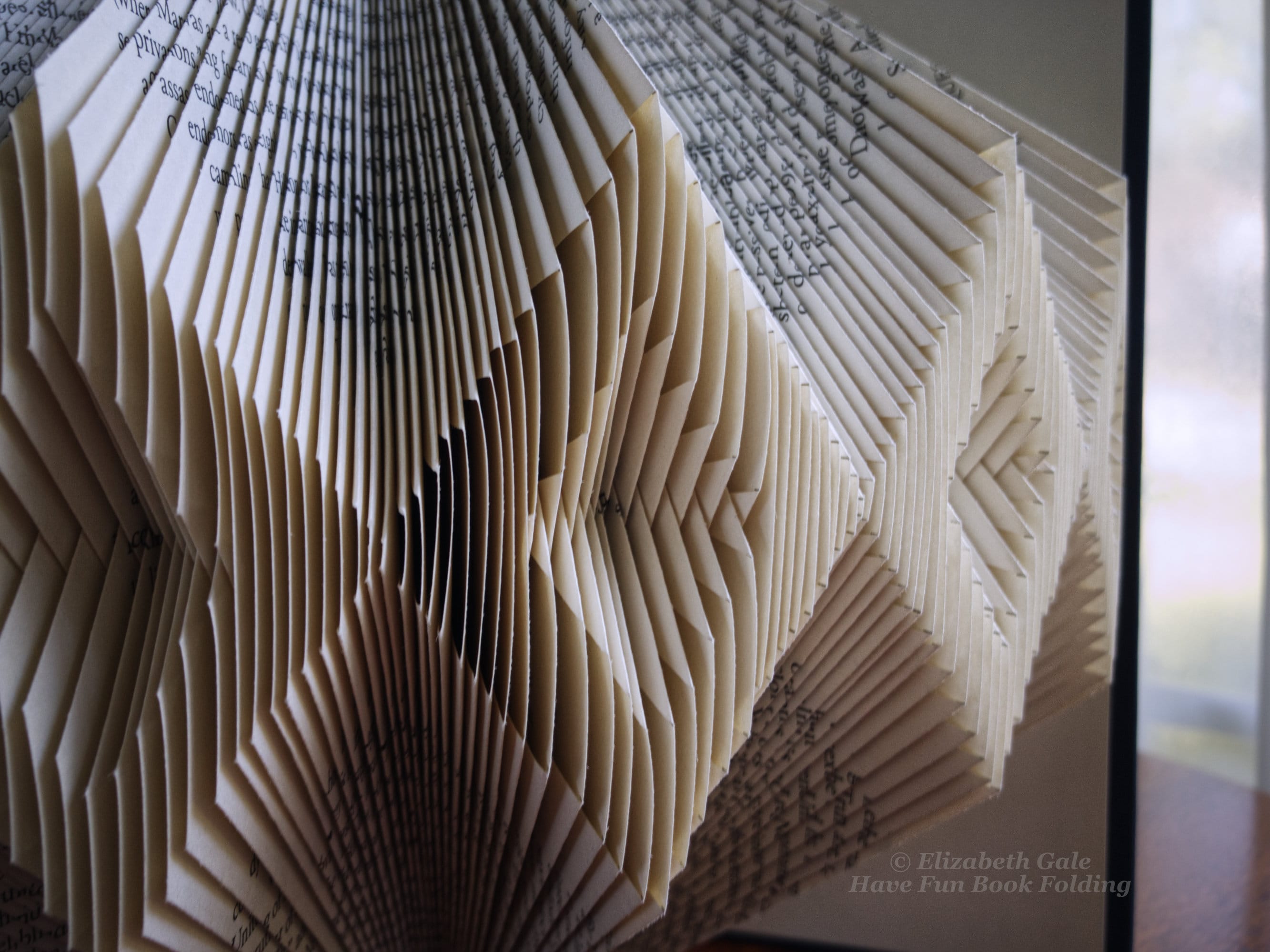DIAMONDS Book Folding Pattern — 201 Folds (402 Numbered Pages). PDF ...