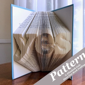 JA Boekvouwpatroon: 165 vouwen (330 genummerde pagina's). Digitale pdf-download. Inclusief gratis handleiding met 3 gratis patronen.