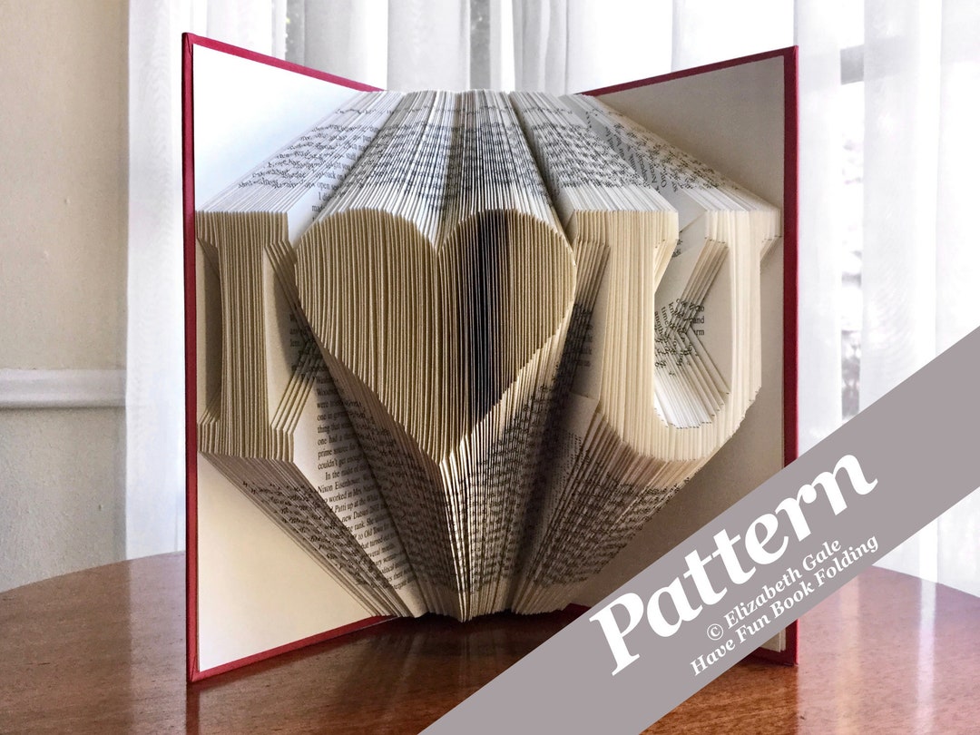 i-love-u-book-folding-pattern-200-folds-400-numbered-pages-pdf-digital-download-includes-free-how-to-guide-with-3-free-patterns-etsy