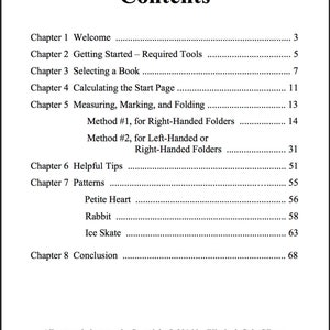 PAW PRINT Buch Faltmuster 168 Falten 336 nummerierte Seiten. PDF digitaler Download. Inklusive kostenloser How-To-Anleitung mit 3 kostenlosen Anleitungen. Bild 9
