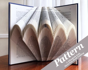 ARCHES Book Folding Pattern — 161 Folds (322 numbered pages). PDF Digital Download. Includes free How-To Guide with 3 free patterns.