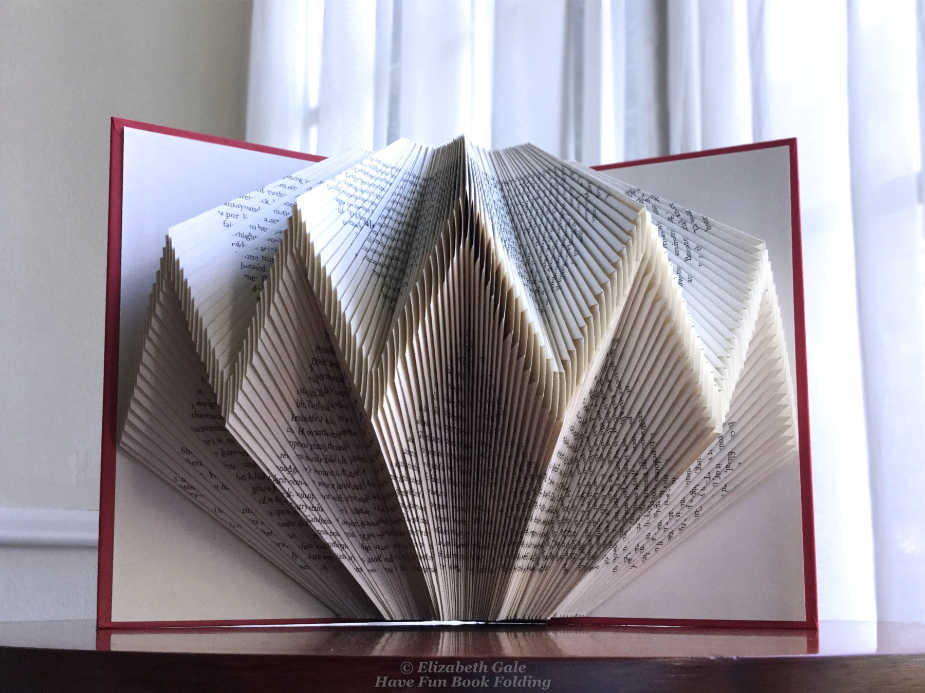 ZIGZAG Book Folding Pattern — 159 Folds (318 Numbered Pages). PDF ...