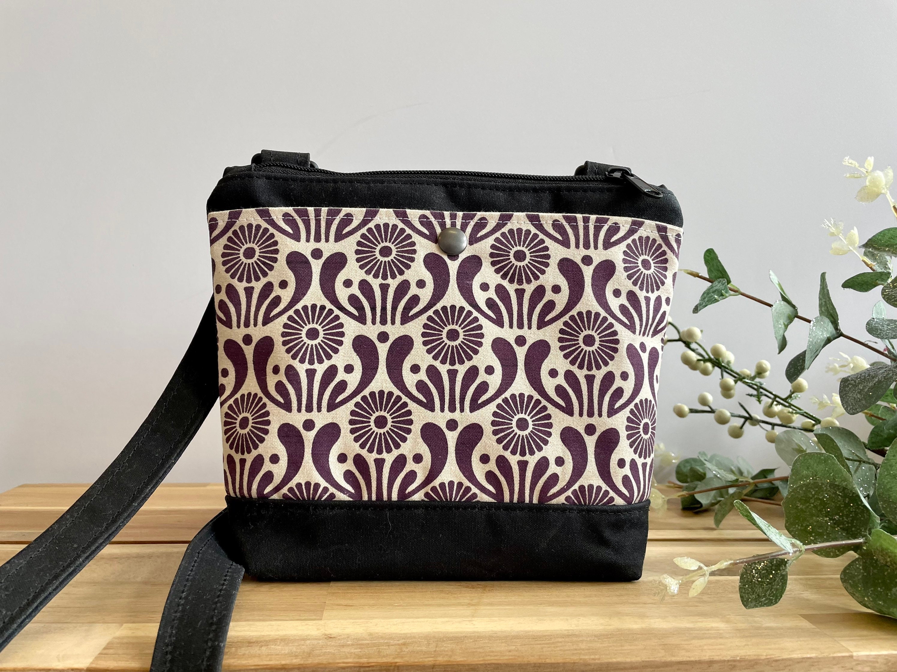 small waxed canvas bag