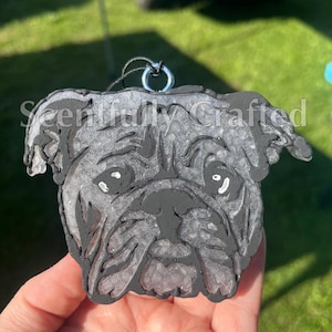 Bulldog Dog Car Freshie | Custom - Made to Order Air Freshener!