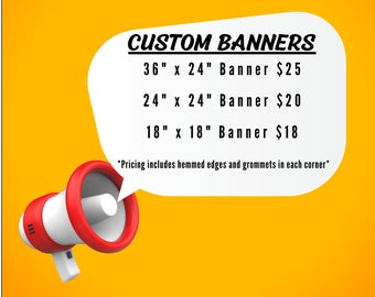 Custom Banners