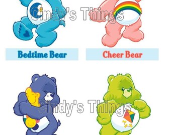 Download Care Bear Tummies Collection 1 10 Bears svg pdf png file | Etsy Care Bear Tummies Collection 1 10 Bears svg pdf png file | Etsy