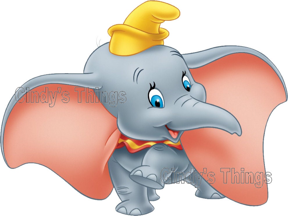 Dumbo Elephant - Etsy Dumbo Elephant - Etsy