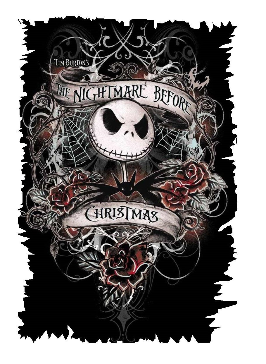 Nightmare before Christmas T shirt Iron on Transfer 8x10 5x6 Etsy