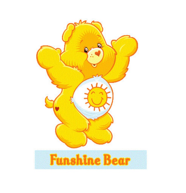 Care Bear Your Choice of 10 T Shirt Iron on Transfer 8x10 or Etsy