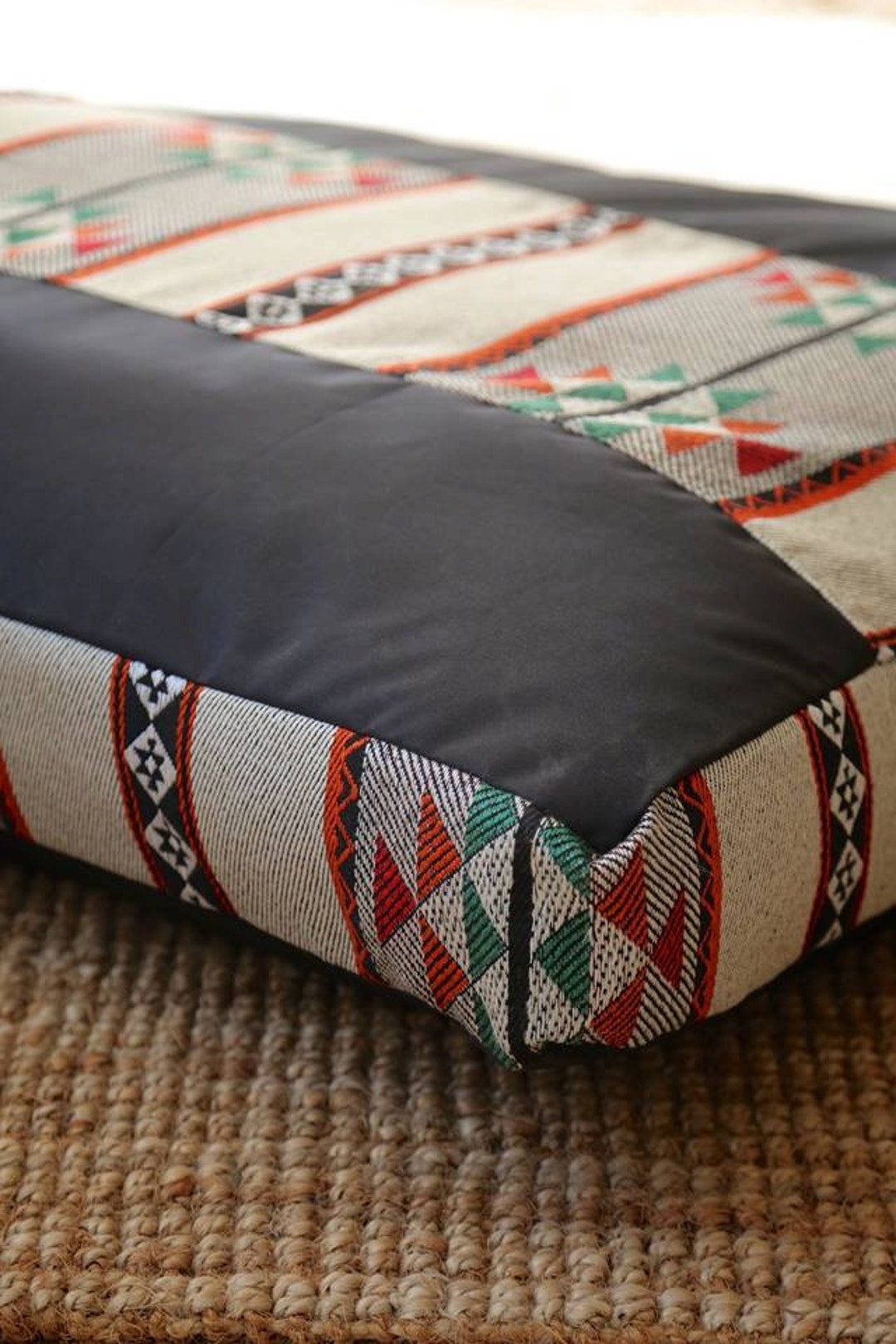 Custom Made Dog Bed Cover Boho Dog Bed Covertribal Dog Bedgray and