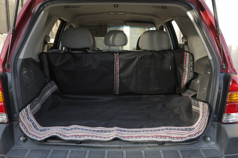 Car Seat Cover For Dogs Back Seat Cover Hammock Style Bench Etsy