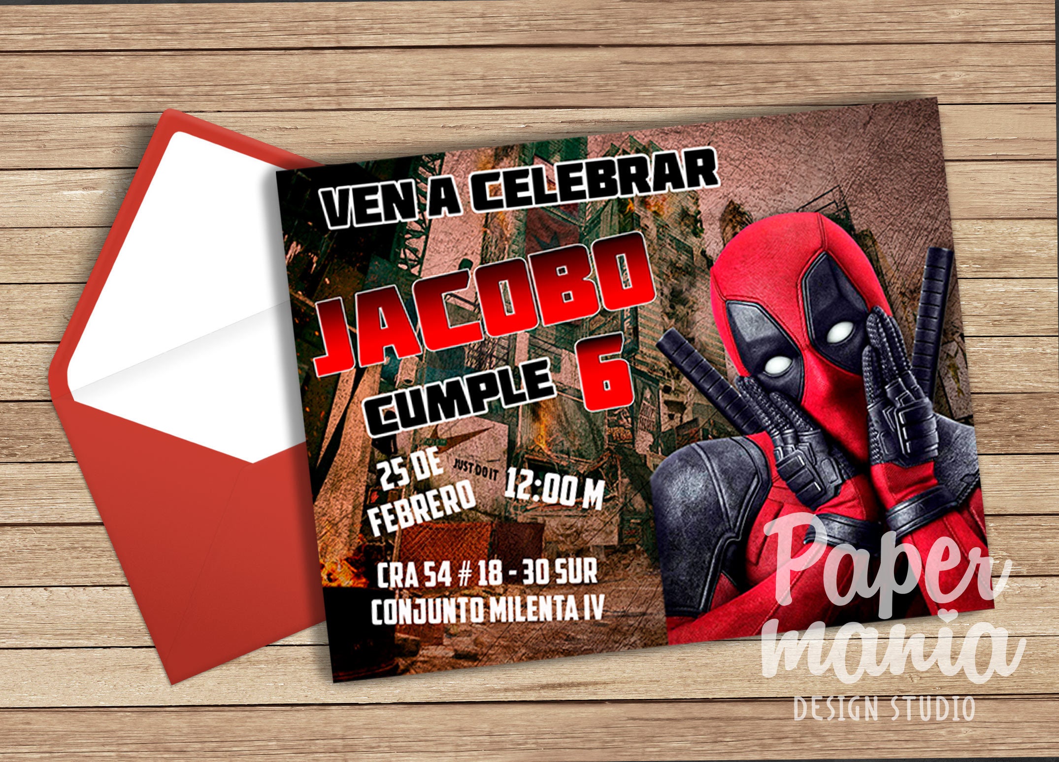 Crafting Mania Llc 12 Tarjetas De Invitacin De Cumpleaos