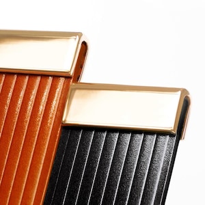 Personalized Bookmark Made With New Fluted Shell Cordovan Leather. The  World's First! The Perfect Page Deluxe