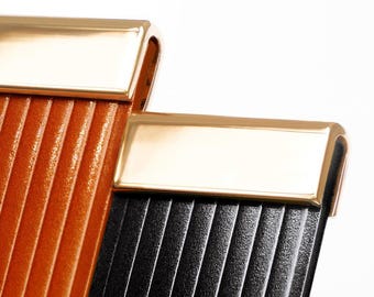 Personalized Bookmark Made With New Fluted Shell Cordovan Leather. The  World's First! The Perfect Page Deluxe
