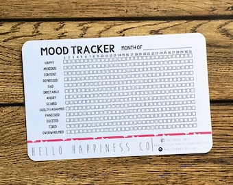 MINI Monthly Mood Tracker