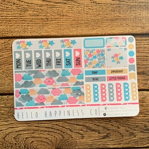 Hobonichi Weeks Mini Kit -  Watercolor Clouds