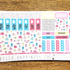 Hobonichi Weeks Mini Kit - Bright Birthday