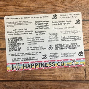 Buddha Quotes Planner Stickers