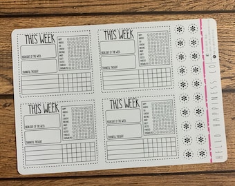 Weekly Glance Planner Stickers