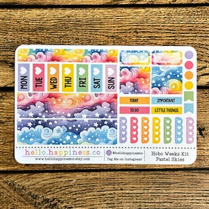 Hobonichi Weeks Mini Kit - Pastel Skies