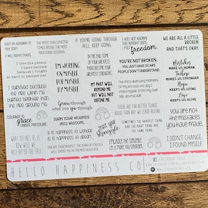 Citaatplannerstickers overwinnen