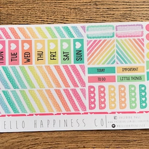Hobonichi Weeks Mini Kit - Watercolor Rainbow