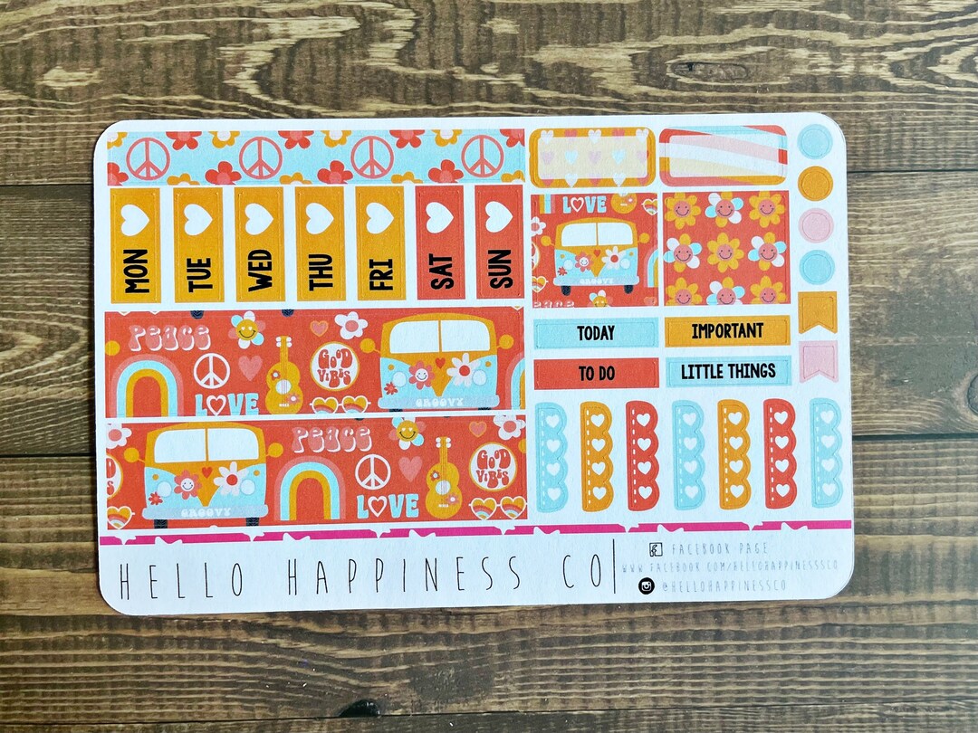 Hobonichi Weeks Mini Kit - Groovy - Etsy