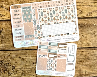Hobonichi Weeks Planner Kit: Summer Treats - June Monthly View