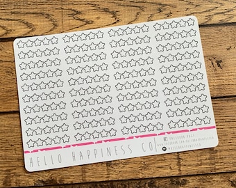5 Star Rating Planner Stickers