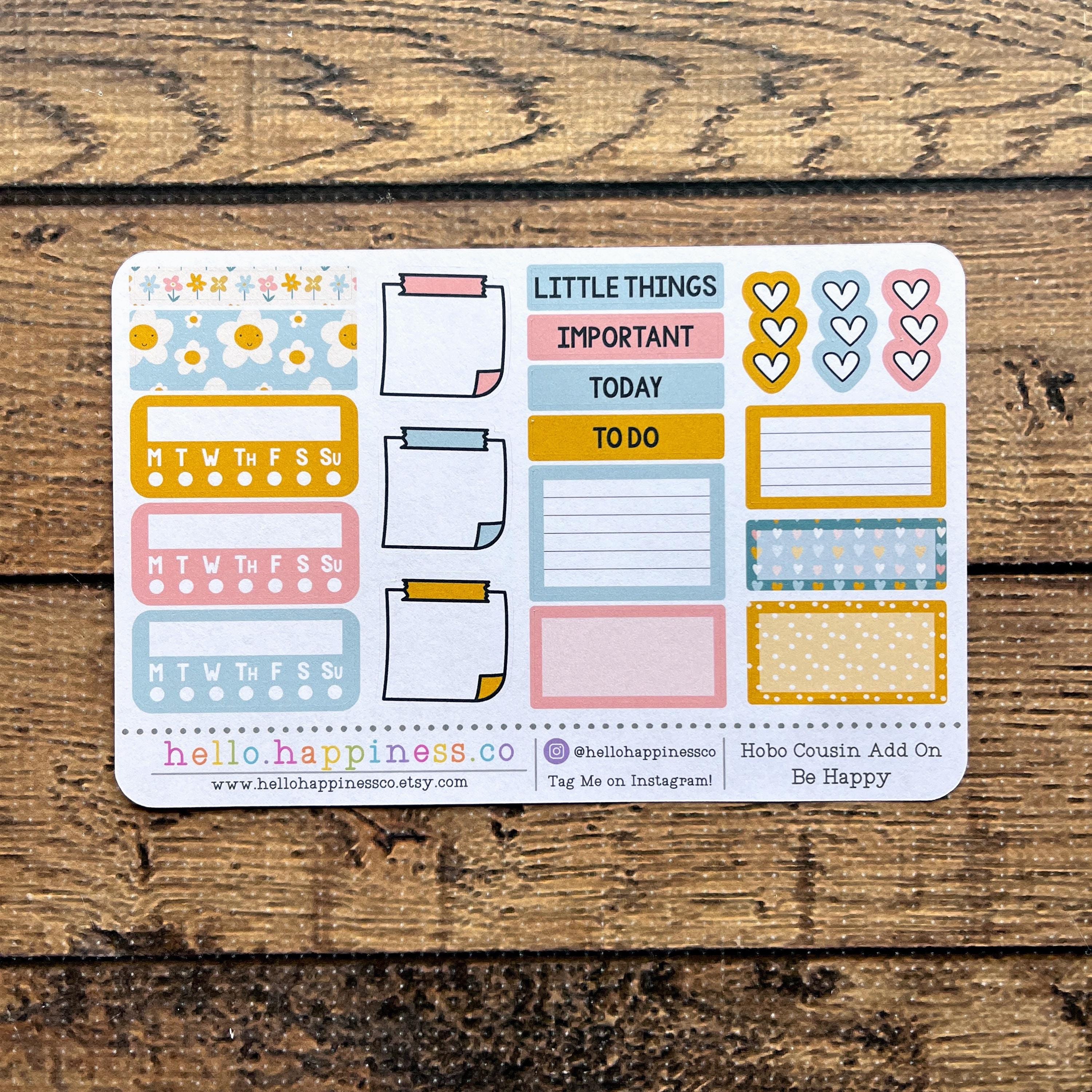 Hobonichi Cousin Mini Weekly View Kit - Bee Happy - Gifts for Planners ...