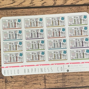 Doodle Hobonichi Weeks Lay Flat Planner Stickers